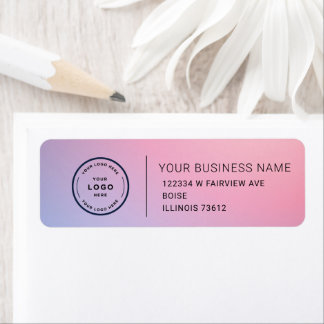 Elegant Custom Business Return Address Label