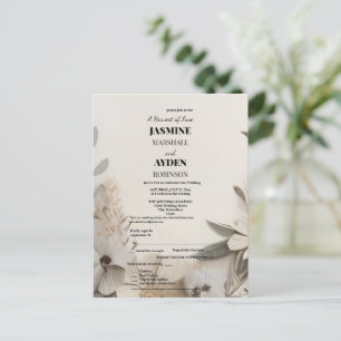 Elegant Custom Wedding Einladungen