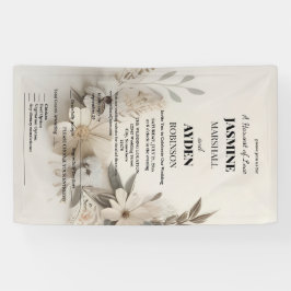 Elegant Custom Wedding Einladungen Banner