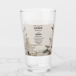 Elegant Custom Wedding Einladungen Glas