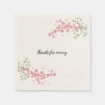 Elegant Custom Wedding Napkin