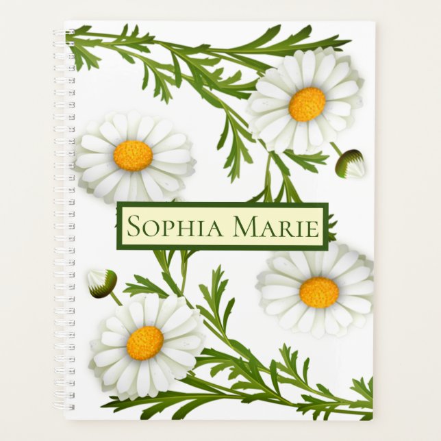 Elegant Cut Daisies Planer (Vorderseite)