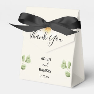 Elegant Daisy Favor Box Geschenkschachtel