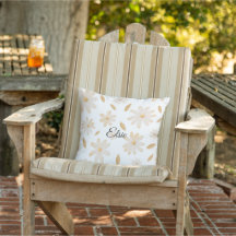 Elegant Daisy Hues Personalisiert Throw Kissen