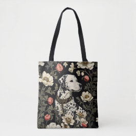 Elegant Dalmatian William Morris Inspired