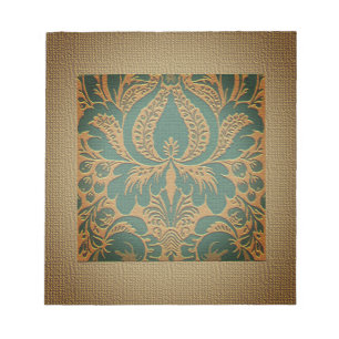 Elegant Damask Muttertag Notizblock