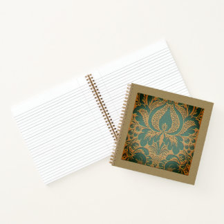 Elegant Damask Muttertag Notizbuch