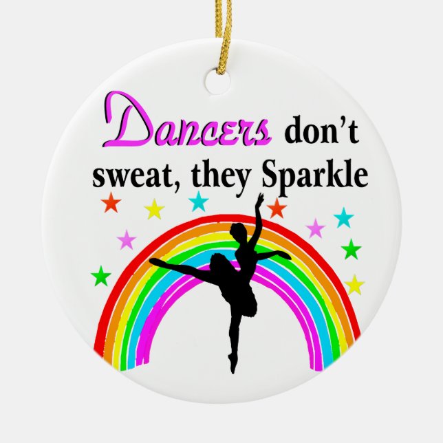 ELEGANT DANCER KERAMIKORNAMENT (Vorne)