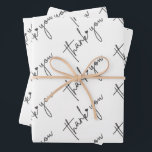 Elegant danke, dass Sie Papier verpacken<br><div class="desc">Dank unserer eleganten "Dankeschön"-Packpapier mit raffinierter Eleganz. Diese Premium-Verpackung mit raffinierter Typografie und zeitlosem Design fügt jedem Geschenk eine luxuriöse Touch hinzu - sei es für Hochzeiten, Brautpartys, Lehrer oder Firmenbewertungen. Auf hochwertigem Papier gedruckt, mit lebendigen, verblassten Tinten, ist es die perfekte Mischung aus Stil und Stimmung. Machen Sie Ihre...</div>