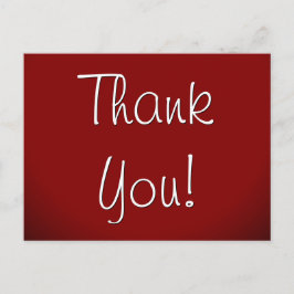 Elegant "Danke!" Postkarte