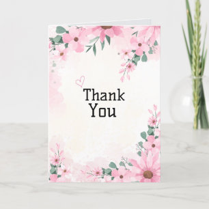 Elegant Dankeschön Card Karte