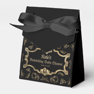 Elegant Dark Viktorianisch Gothic Baby Shower Geschenkschachtel