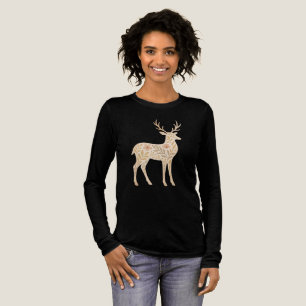 Elegant Deer Art T - Shirt - Natur Inspiriert Wild