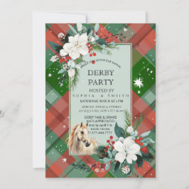 Elegant Derby Party Horse Invitation Card Einladung