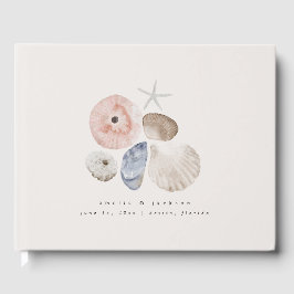 Elegant Destination Beach Wedding Gäestbook Gästebuch