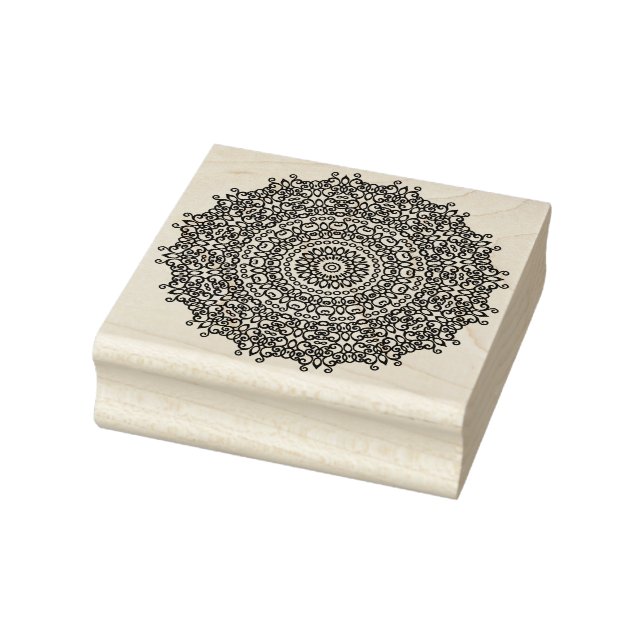 Elegant DIY Scrapbooking Journaling Mandala Yoga Gummistempel (Stempel)