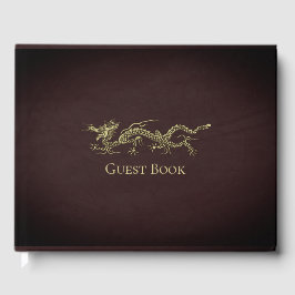 Elegant Dragon Gästebuch