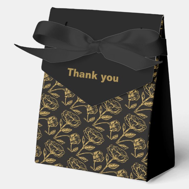 Elegant Dual Birthday Soiree Geschenkschachtel (Vorderseite)