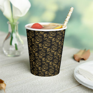 Elegant Dual Birthday Soiree Pappbecher