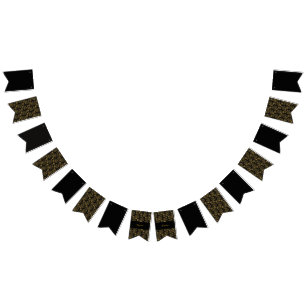 Elegant Dual Birthday Soiree Wimpelkette