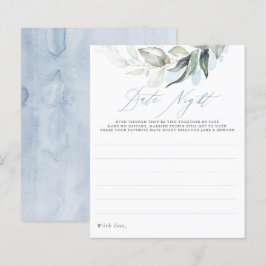 Elegant Dusty Blaue Vegetation