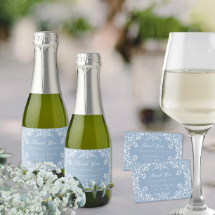 Elegant Dusty Blue Chinoiserie Wedding Vielen Dank