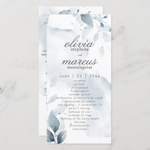 Elegant Dusty Blue Foliage