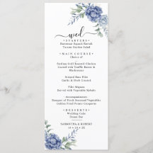 Elegant Dusty Blue Greenery Hochzeitsmaterial