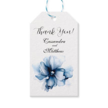 Elegant Dusty Blue Navy Blume Hochzeit
