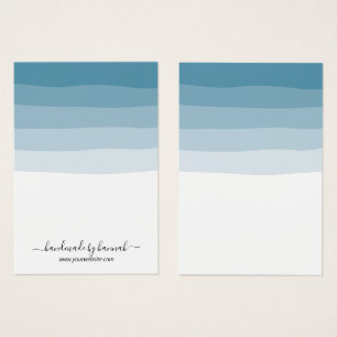 Elegant Dusty Blue Shades Earring Display Holder