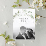 Elegant Earth Watercolor Wedding Foto T Postkarte<br><div class="desc">Die wunderschöne Aquarellpflanze schmückt diese vollständig anpassbare Karte, die Sie mit Ihren eigenen Texten und Fotos personalisieren können. Ideal für jede schöne Gelegenheit, für die Sie gewollt haben, Dankbarkeit zu zeigen. Dies ist Teil der Sammlung "Earthy Greenery". Vielen Dank für Ihre Unterstützung und Ihr Interesse an meinem Design, und besuchen...</div>