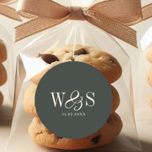 Elegant ebony initial wedding couples