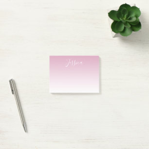 Elegant & editierbarer Farb-Ombre Post-it Klebezettel