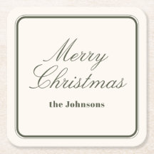 Elegant Editorial Merry Christmas