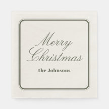 Elegant Editorial Merry Christmas