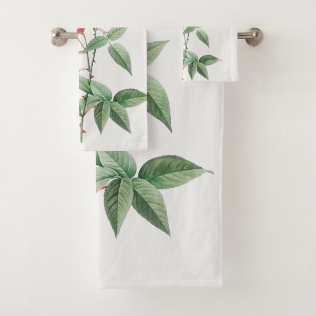 Elegant, einfach, blumenreich badhandtuch set (Insitu)