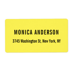 Elegant Einfach Gelb Einzigartig Original Professi