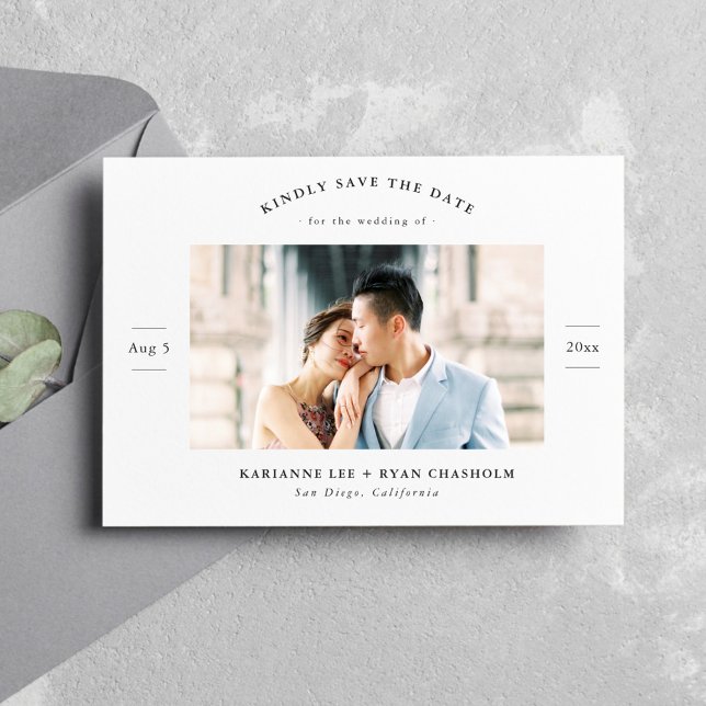 Elegant & Einfach Save-the-Date Save The Date (Von Creator hochgeladen)
