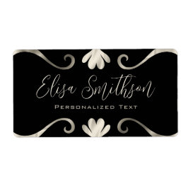 Elegant elegant Luxus Feminine Black & Silver