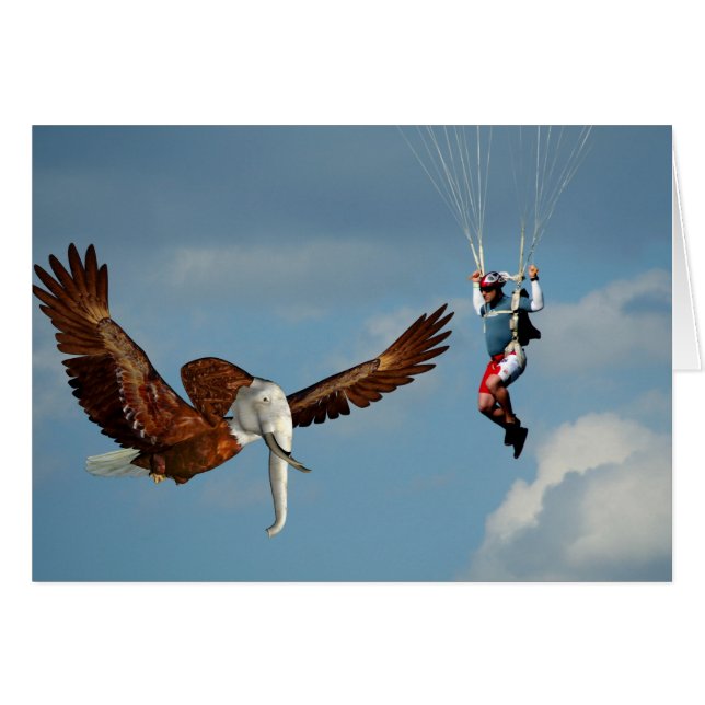 Elegant Elephant Eagle (Vorderseite (Horizontal))