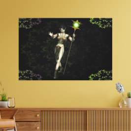 Elegant Elf Frau Canvas Print Picture 22 Leinwanddruck
