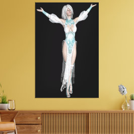 Elegant Elf Woman Canvas Print Picture 37 Leinwanddruck