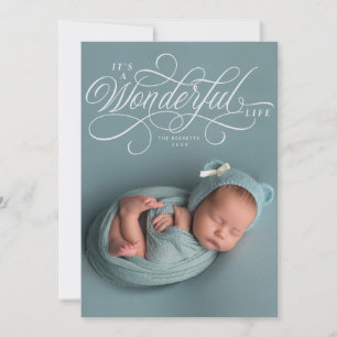 Elegant Es ist ein wunderbares Foto-Design für das Einladung