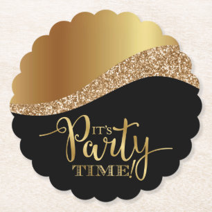Elegant Es Ist Party Zeit  Untersetzer