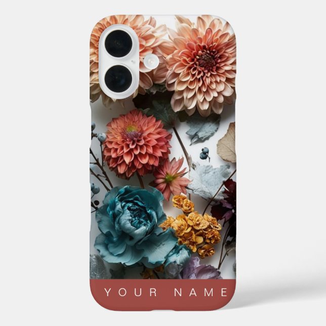 Elegant Essence Peach Case-Mate iPhone Hülle (Rückseite)