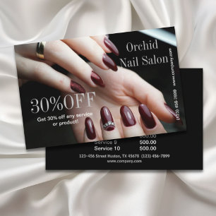 Elegant Esthetician WELLNESS-CENTER Nail Salon Pri Flyer