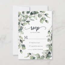 Elegant Eucalyptus Blätter Wedding