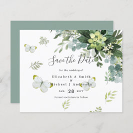 Elegant Eucalyptus Greenerity Wedding Rett Dates