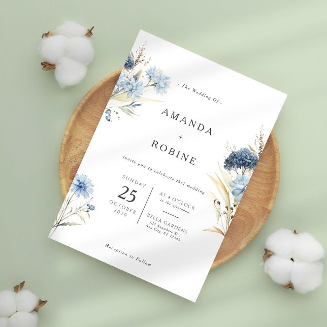 Elegant Eucalyptus Wedding Einladung (Von Creator hochgeladen)