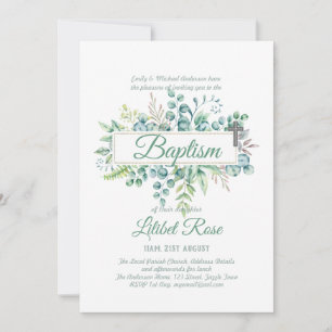 Elegant Eukalyptus Baptism Christening Greenery